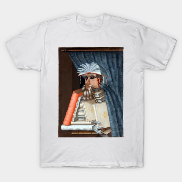Giuseppe Arcimboldo The Librarian T-Shirt by pdpress